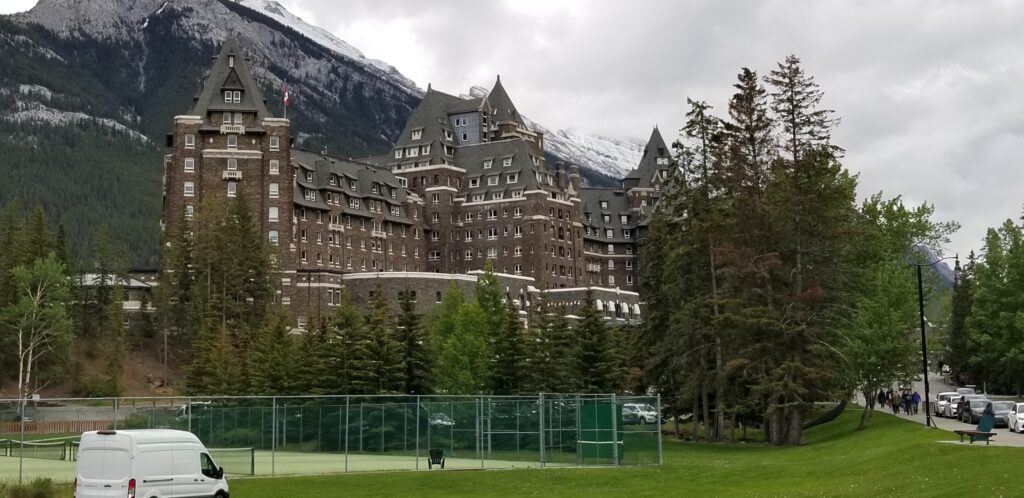 Fairmount Banff Springs Hotel and Resort.