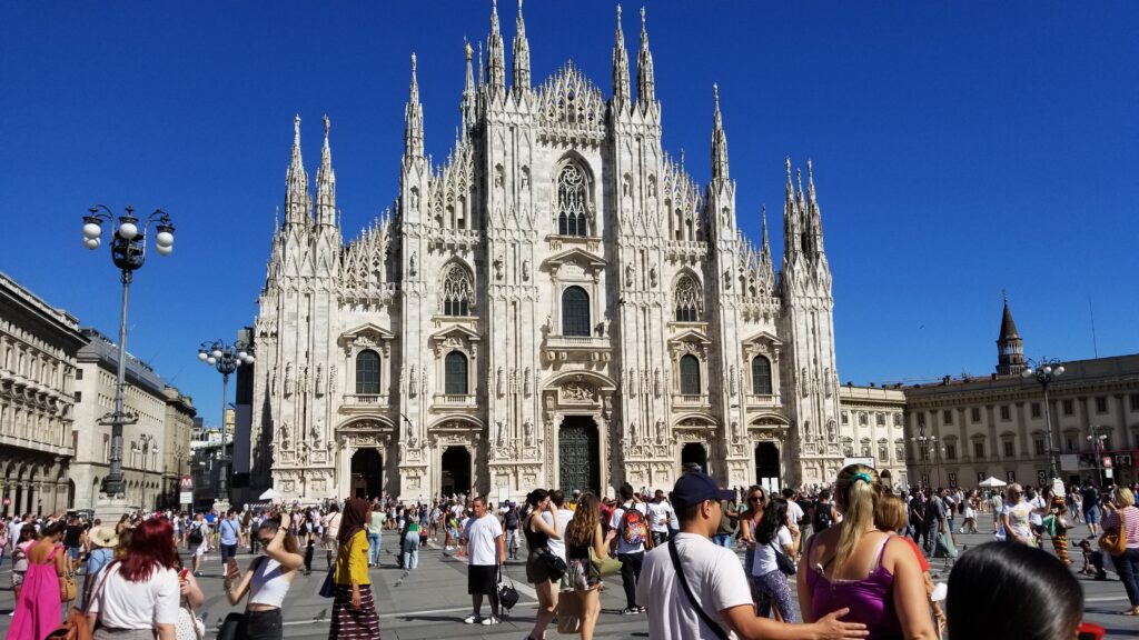 The Duomo of Milan, Italy