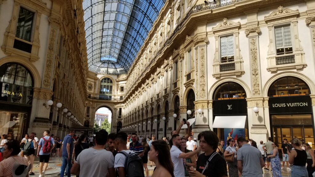 Galleria Vittorio Emanuel II, Milan Italy