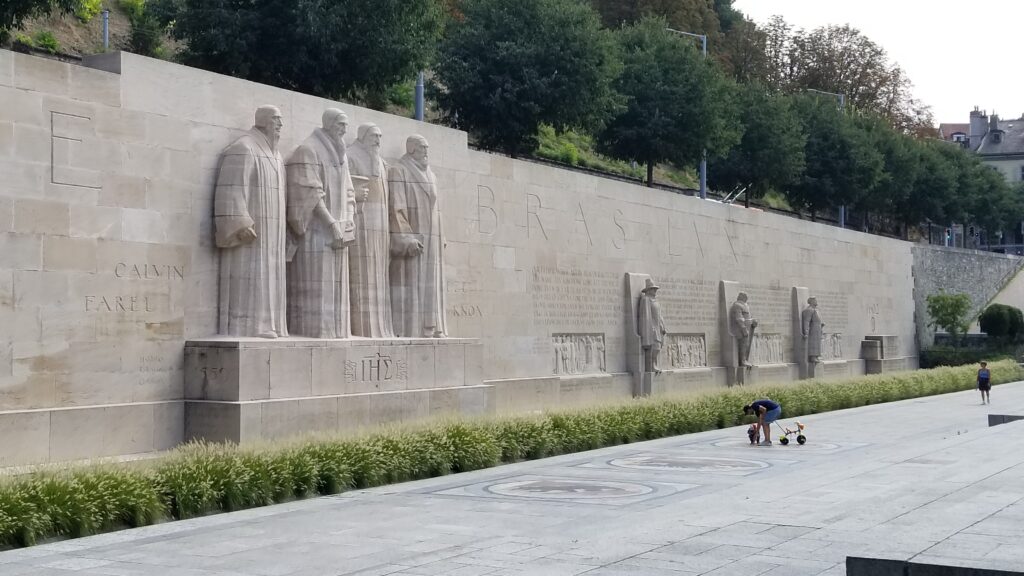 Reformation Wall, Geneva Switzerland