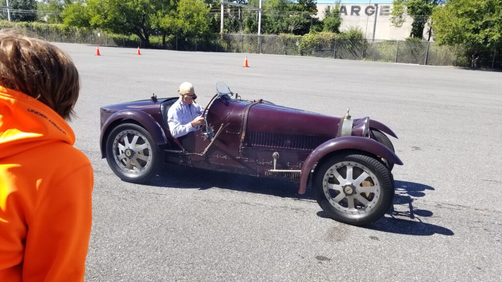 1926 Bugatti Type 35 during a Demo Day, Simone Automotive Museum, Phiadelphia, PA