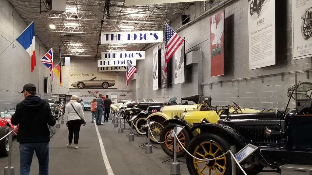 Amazing Classical Cars of the Simone Automotive Museum, interior, Philadelphia, PA