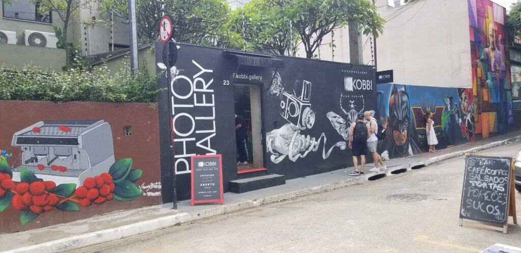 An interesting part of the Sao Paulo art scene. Quite hip as they say. Batman Alley in Sao Paulo, Brazil.