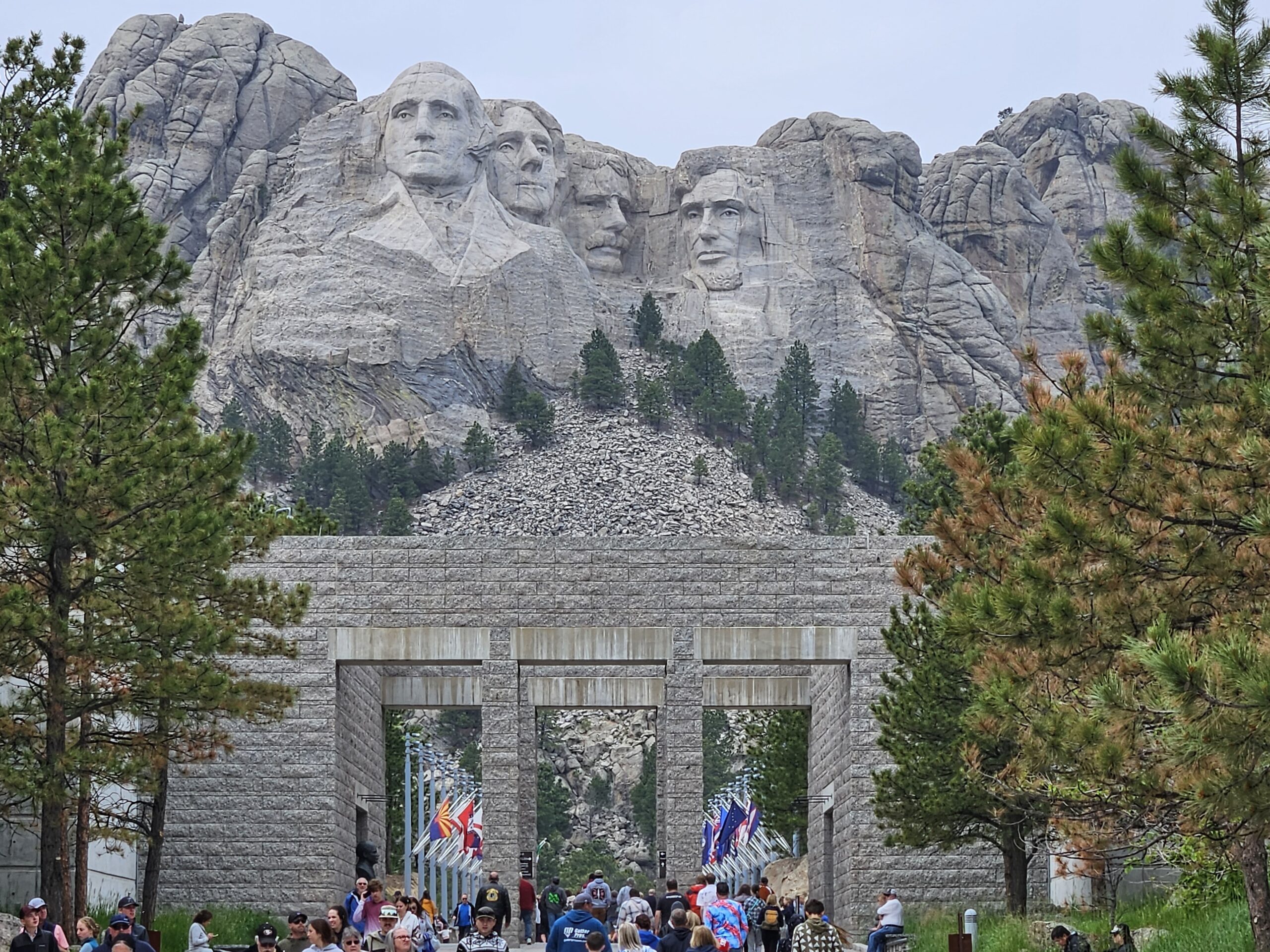 Our four greatest Presidents live on the face of Mount Rushmore, SD.